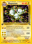 Magneton (26/62) [Fossil 1st Edition] 