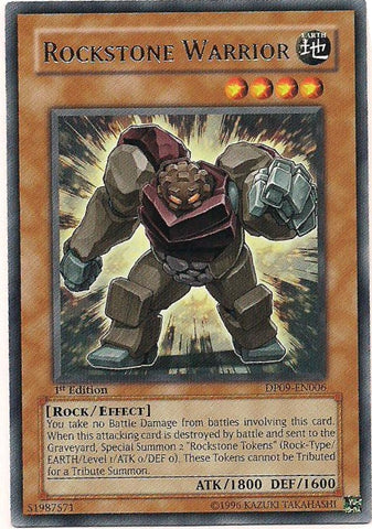 Rockstone Warrior [DP09-EN006] Rare 