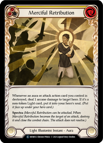 Merciful Retribution [U-MON012-RF] (Monarch Unlimited) Unlimited Rainbow Foil 