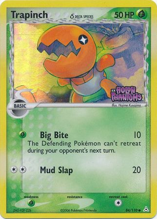 Trapinch (84/110) (Delta Species) (Stamped) [EX: Holon Phantoms] 