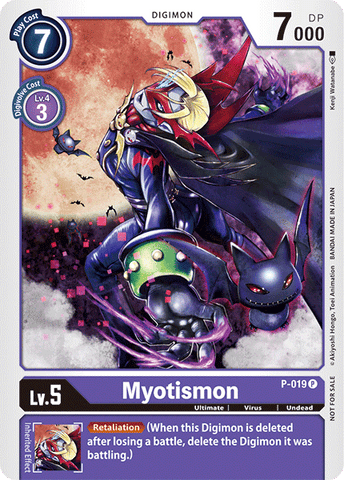 Myotismon [P-019] [Promotional Cards] 
