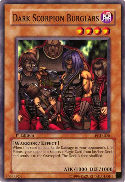 Dark Scorpion Burglars [PGD-028] Common 