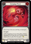 Emerging Power (Red) [U-WTR069] (Welcome to Rathe Unlimited) Unlimited Rainbow Foil 