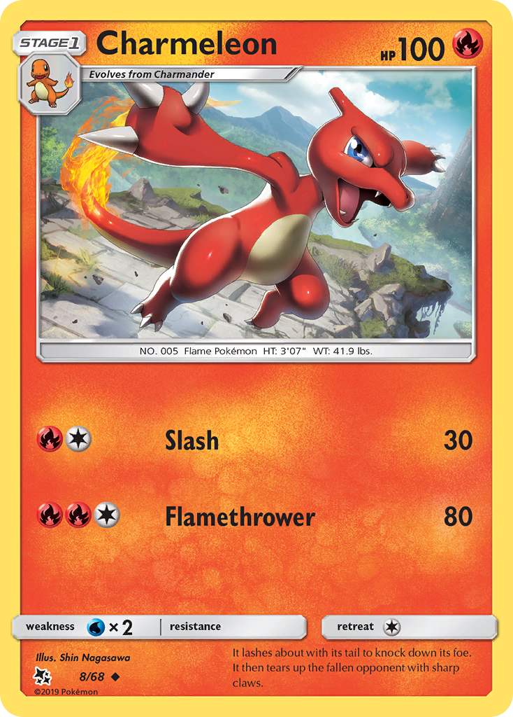 Charmeleon (8/68) [Sun &amp; Moon: Hidden Fates] 