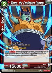 Monna, the Confidence Booster (Divine Multiverse Draft Tournament) (DB2-017) [Tournament Promotion Cards] 