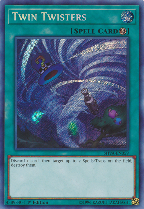 Twin Twisters [SHVA-EN059] Secret Rare 