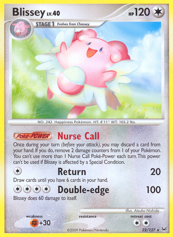 Blissey (22/127) [Platinum: Base Set] 
