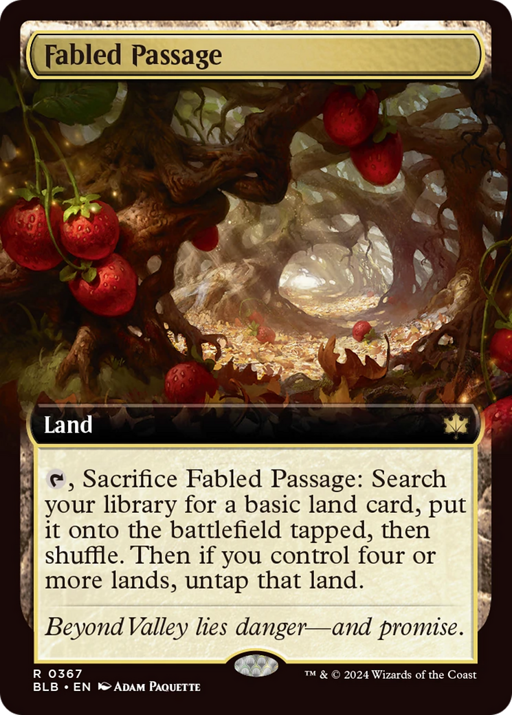 Fabled Passage (Extended Art) [Bloomburrow] 