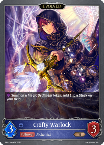 Crafty Warlock (BP01-069EN) [Advent of Genesis] 