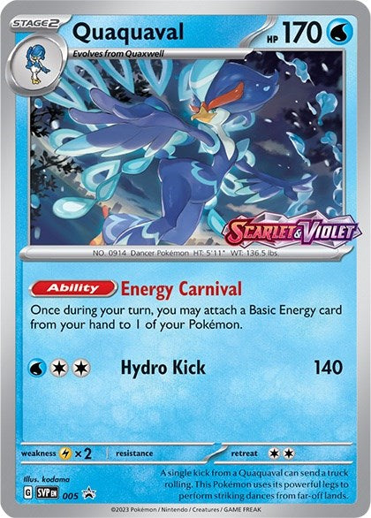 Quaquaval (005) [Scarlet &amp; Violet: Black Star Promos]