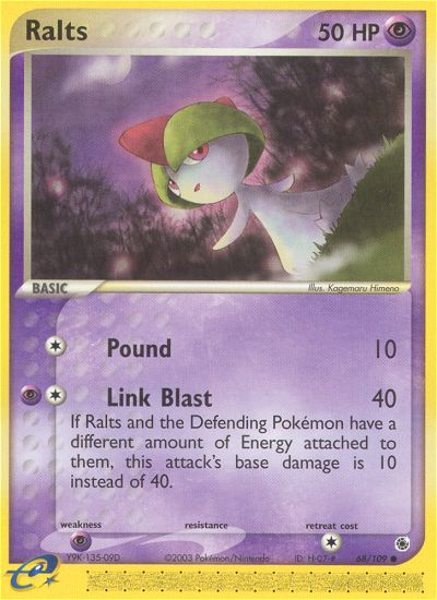 Ralts (68/109) [EX: Ruby &amp; Sapphire] 