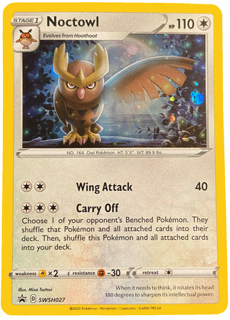 Noctowl (SWSH027) [Sword &amp; Shield: Black Star Promos] 