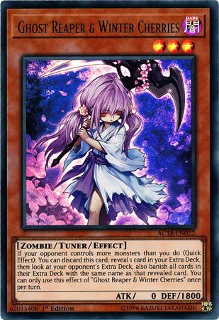 Ghost Reaper &amp; Winter Cherries [AC18-EN022] Ultra Rare 