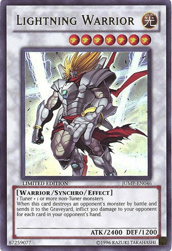 Lightning Warrior [JUMP-EN046] Ultra Rare 