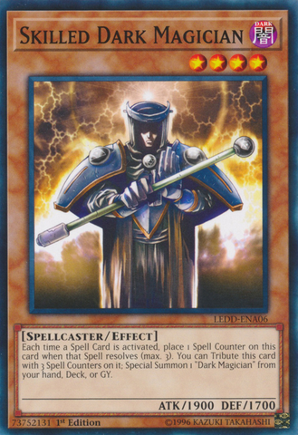 Skilled Dark Magician [LEDD-ENA06] Common 