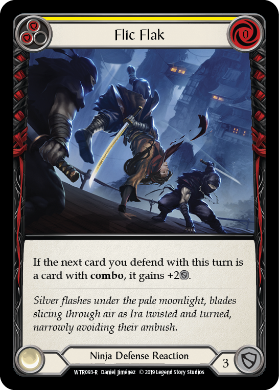 Flic Flak (Yellow) [WTR093-R] (Welcome to Rathe) Alpha Print Rainbow Foil 