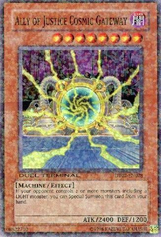 Ally of Justice Cosmic Gateway [DT02-EN028] Super Rare 