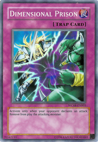 Dimensional Prison [WC08-EN003] Super Rare 