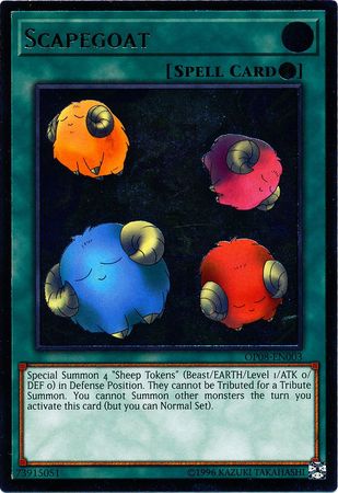 Scapegoat [OP08-EN003] Ultimate Rare 