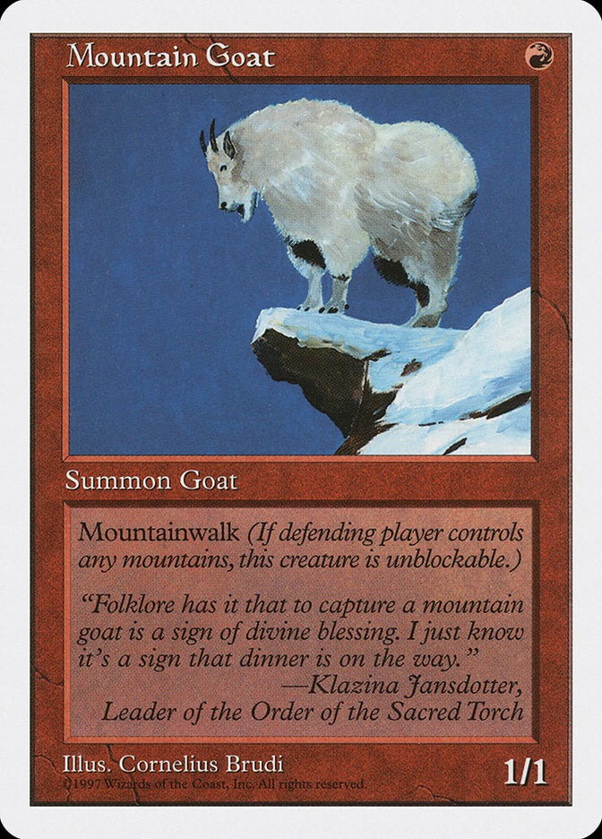 Mountain Goat [Fifth Edition] 