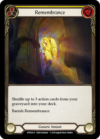 Remembrance [WTR163-S] (Welcome to Rathe) Alpha Print Rainbow Foil 