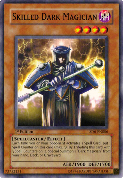 Skilled Dark Magician [SD6-EN006] Common 