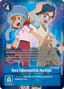 Sora Takenouchi &amp; Joe Kido [BT5-088] (Buy-A-Box Promo) [Battle of Omni Promos] 