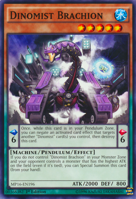 Dinomist Brachion [MP16-EN196] Common 