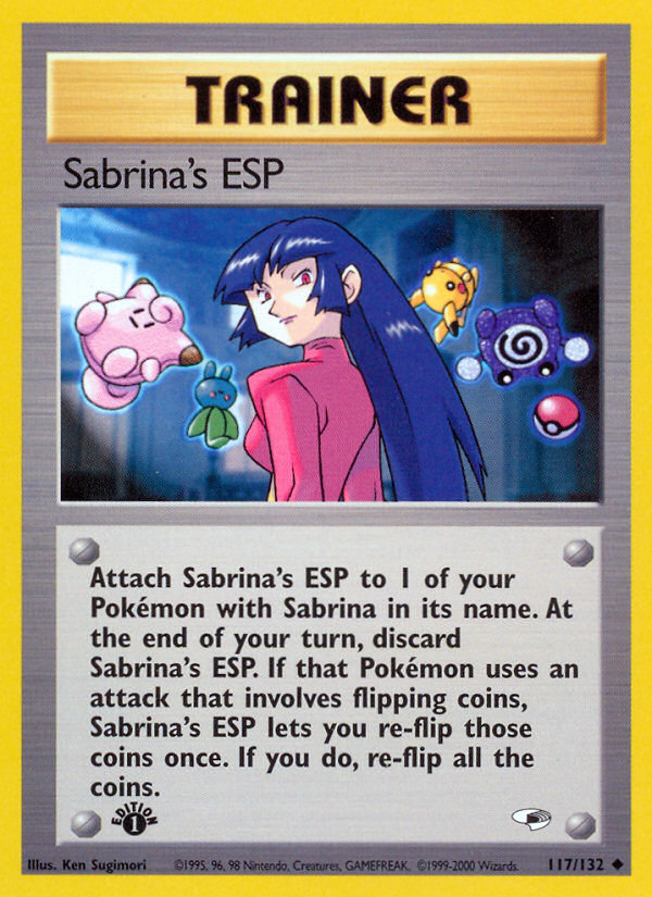 Sabrina's ESP (117/132) [Gym Heroes 1st Edition] 