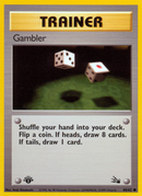 Gambler (60/62) [Fossil 1st Edition] 