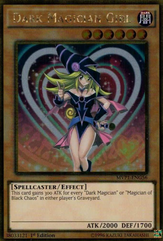 Dark Magician Girl [MVP1-ENG56] Gold Rare 