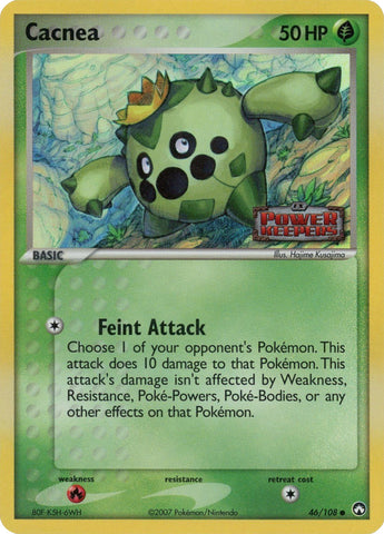 Cacnea (46/108) (Stamped) [EX: Power Keepers] 
