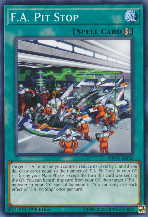FA Pit Stop [MP18-EN162] Common 