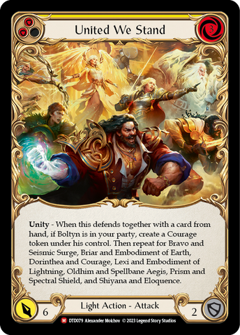 United We Stand [DTD079] (Dusk Till Dawn) Rainbow Foil 