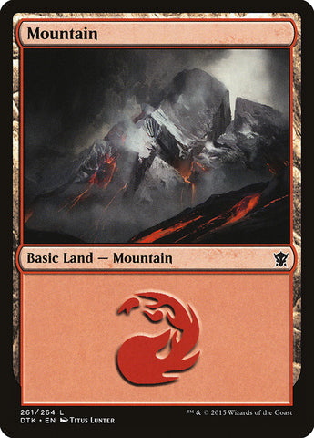 Mountain (261) [Dragons of Tarkir] 