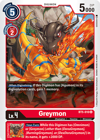 Greymon [BT5-010] [Battle of Omni] 