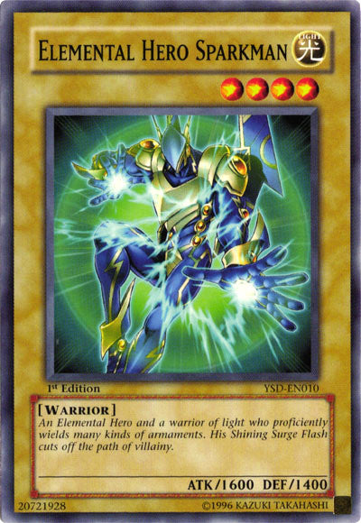 Elemental Hero Sparkman [YSD-EN010] Common 