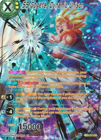 SS Gogeta, Dynamic Unison (SPR) (BT10-095) [Rise of the Unison Warrior] 