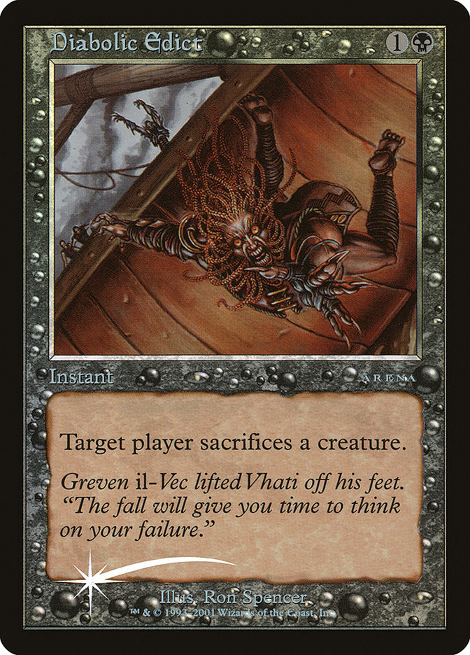 Diabolic Edict [Arena League 2001] 