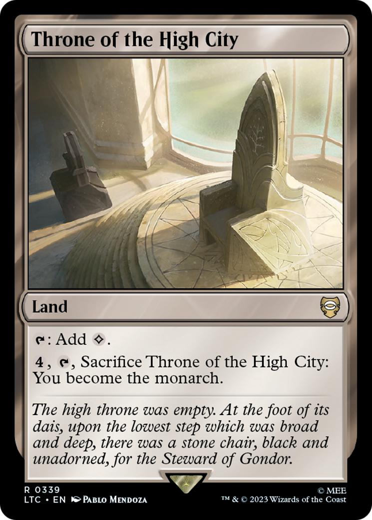 Throne of the High City [The Lord of the Rings: Tales of Middle-Earth Commander] 