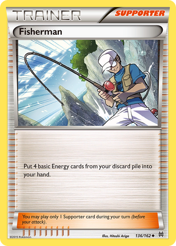 Fisherman (136/162) [XY: BREAKthrough] 