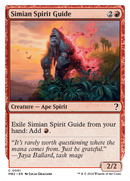Simian Spirit Guide (White Border) [Mystery Booster 2] 