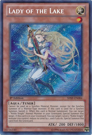 Lady of the Lake [SHSP-EN084] Secret Rare 