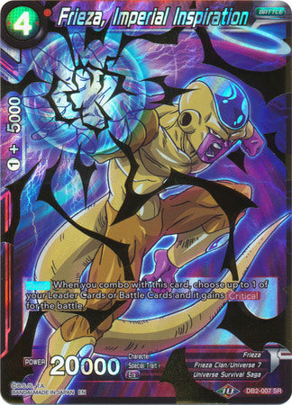 Frieza, Imperial Inspiration (DB2-007) [Divine Multiverse] 