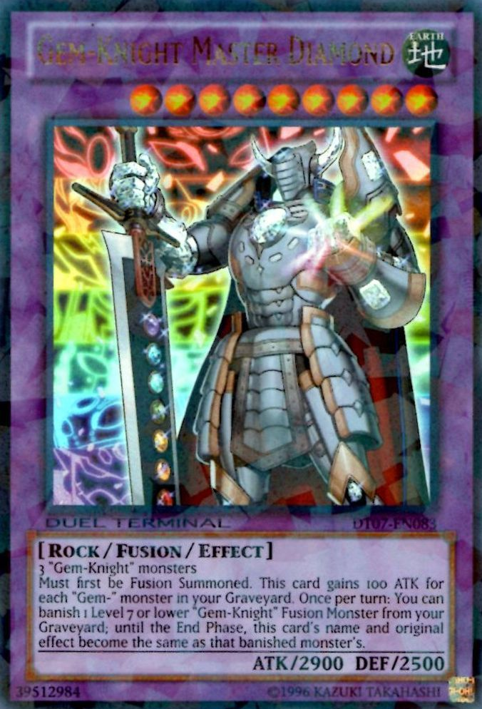 Gem-Knight Master Diamond [DT07-EN083] Ultra Rare 