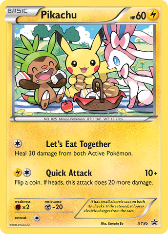 Pikachu (XY95) [XY: Black Star Promos] 