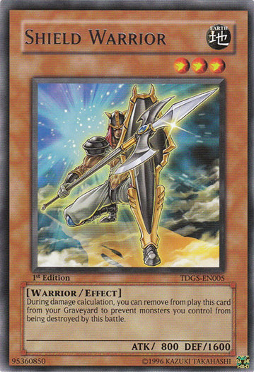 Shield Warrior [TDGS-EN005] Rare 