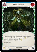 Weave Earth (Blue) [ELE124] (Tales of Aria) 1st Edition Normal 