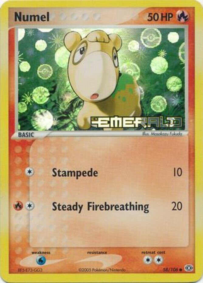 Numel (58/106) (Stamped) [EX: Emerald] 
