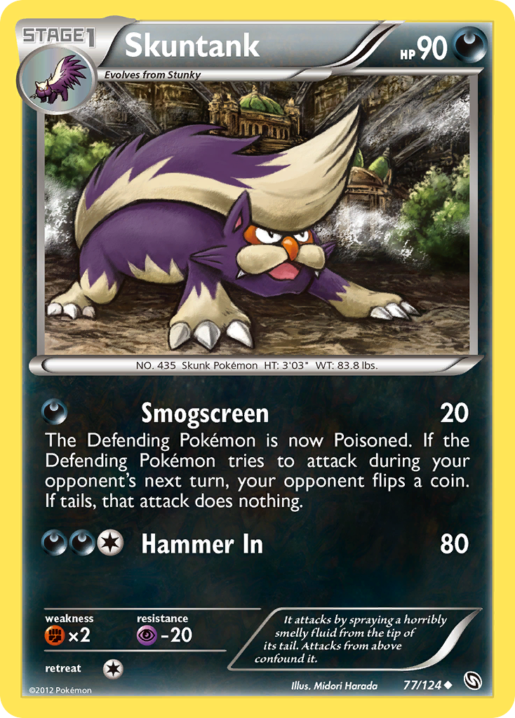 Skuntank (77/124) [Black &amp; White: Dragons Exalted] 